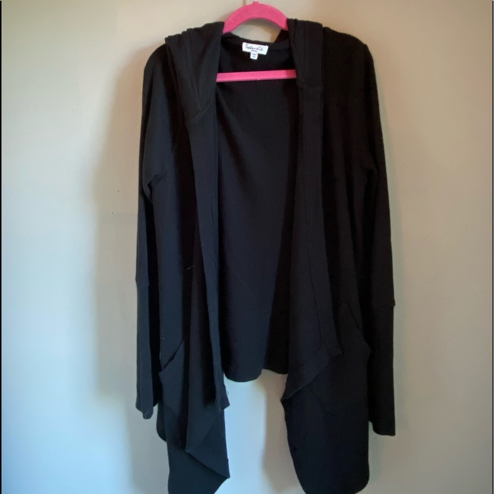 Splendid oversized cardigan hoodie